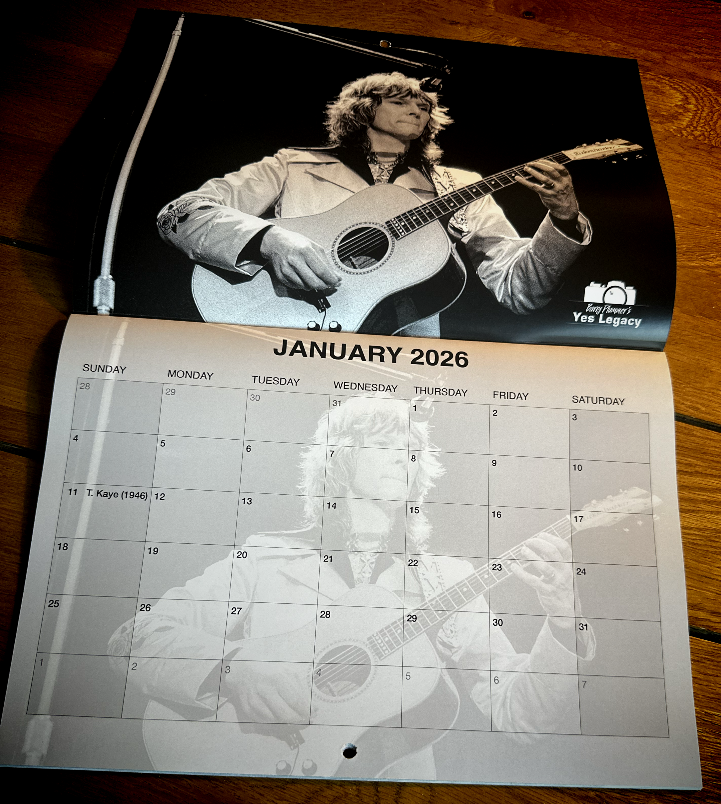 Master of Images - Barry Plummer's Yes Legacy - 2026 Calendar - Image 3